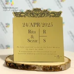 کارت عروسی پلکسی R125 GLORY - Image 3