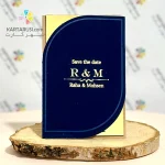 کارت عروسی پلکسی R126 PANSY - Image 2