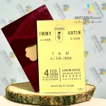 کارت عروسی پلکسی R128 ABRI - Image 3