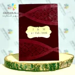 کارت عروسی پلکسی R128 ABRI - Image 2