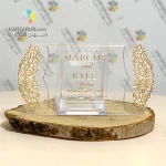 کارت عروسی SE379 EVA جیر مخملی - Image 3