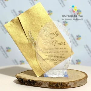 کارت عروسی SE389 NIA طلقی