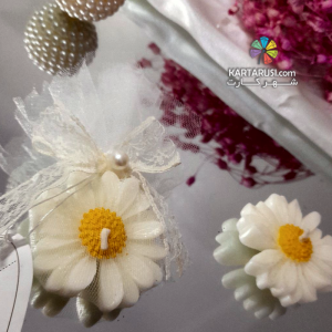گیفت شمعی گل بابونه کد 501