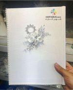 دفتر بله برون  چهار گل  کد DBA-613-HELIA