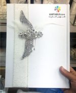 دفتر بله برون پرنده نگینی کد DBA-616-NAHID