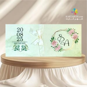 کارت عروسی سه لت NOA  466 E