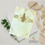 کارت عروسی کلاسیک کد S2-1082 MILA - Image 2