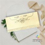 کارت عروسی کلاسیک کد S2-1120 DAISY - Image 3