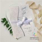 کارت عروسی ساده مدل JUNO P343 - Image 2
