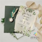 کارت عروسی مینیمال مدل RHEA P356 - Image 2