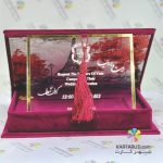 کارت عروسی باکسی مخملی مدل 706 - THB - Image 2