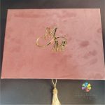 کارت عروسی باکسی مخملی مدل 707 - THB - Image 3