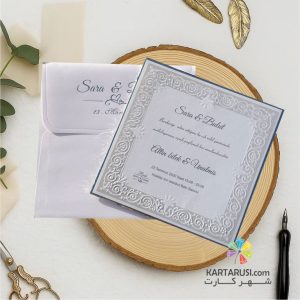 کارت عروسی کلاسیک leni 126