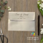 کارت عروسی با عکس عروس و داماد mila 341
