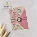 کارت عروسی فانتزی sima 353