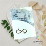 کارت عروسی عکس دار tara 501