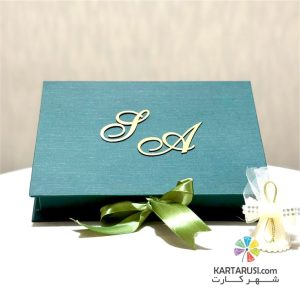 کارت عروسی هارد باکس HBE9
