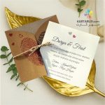 کارت عروسی فانتزی مدل P270