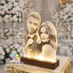 استند چهره عروس و داماد 8016