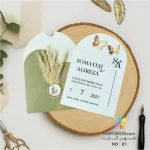 کارت عروسی فانتزی مدل E1
